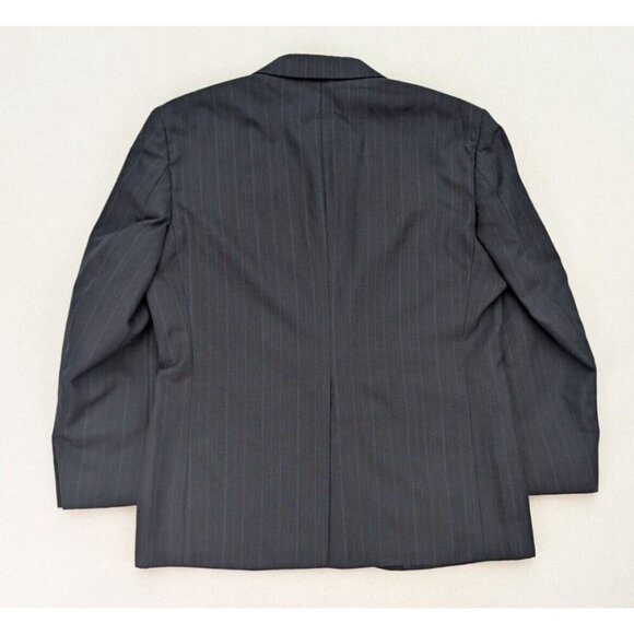 Towncraft Men's Blazer Jacket Size 42S Blue Pinstripe Sport Coat - Picture 9 of 16